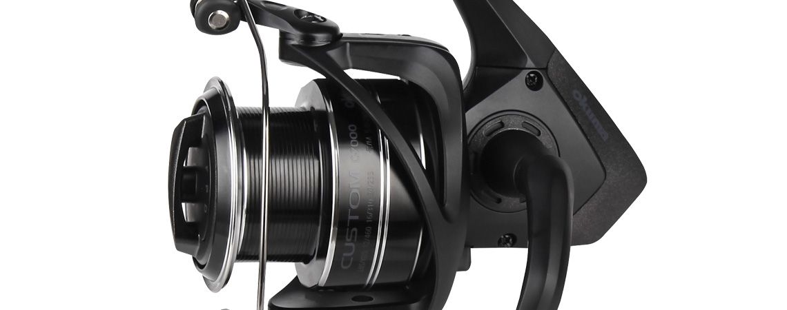 CUSTOM SPINNING REEL - Okuma Custom Spinning Reel- corrosion resistant graphite body and rotor- aluminum anodized spool- cyclonic flow rotor (CFR) CUSTOM SPINNING REEL - Okuma Custom Spinning Reel- corrosion resistant graphite body and rotor- aluminum anodized spool- cyclonic flow rotor (CFR)